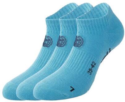 Bidi Badu Leana No Show Tech Sportsokken Verpakking 3 Stuks-Turkoois,Donkerblauw - 47-50
