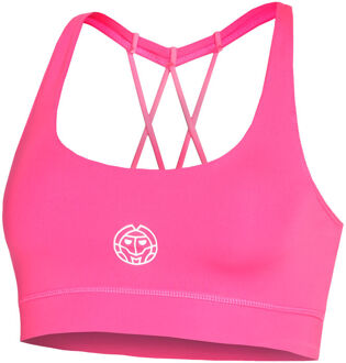Bidi Badu Letty Tech Strappy Sport-bh Dames pink - XS