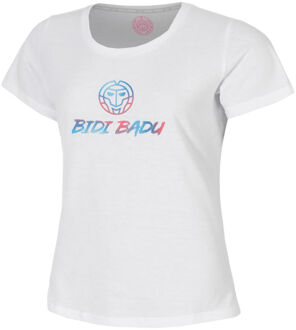 Bidi Badu Logo Chill T-shirt Dames-wit - M