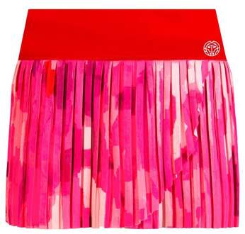 Bidi Badu Lowey Tech Plissee Rok Dames-Rood,Roze - XL