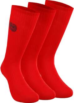 Bidi Badu Matayo Crew Tech Sportsokken Verpakking 3 Stuks Heren-Lichtrood,Blauw - 31-34,35-38,39-42,43-46,47-50