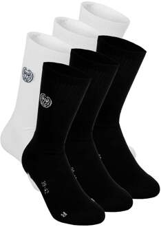 Bidi Badu Matayo Crew Tech Tennissokken-Zwart,Wit - 35-38