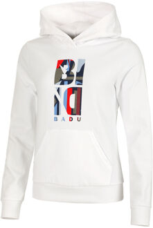 Bidi Badu New York 2024 Chill Sweater Met Capuchon Dames-Wit - XS