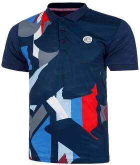 Bidi Badu New York 2024 Polo Heren donkerblauw - S