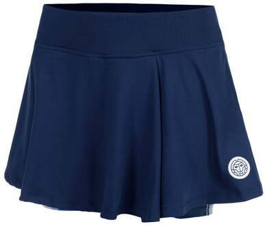Bidi Badu New York 2024 Printed Wavy Rok Dames-Donkerblauw - XL