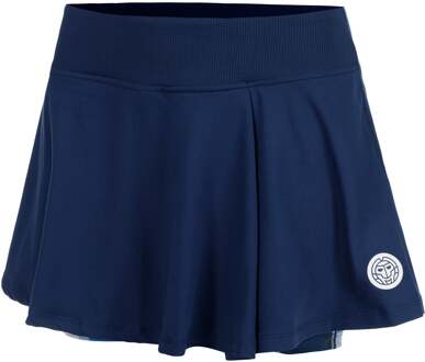 Bidi Badu New York 2024 Printed Wavy Rok Dames-Donkerblauw - XS,S,M,L,XL