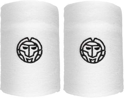 Bidi Badu Night Flash Zweetband Verpakking 2 stuks lang wit - nosize