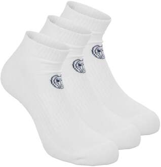 Bidi Badu No Party No Show Move Tennissokken Verpakking 3 Stuks-Wit,Zwart - 47-50
