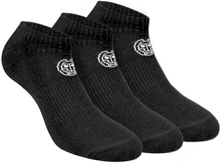 Bidi Badu No Party No Show Move Tennissokken Verpakking 3 Stuks-Zwart,Wit - 43-46