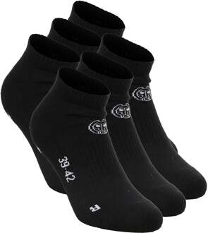 Bidi Badu No Party XXL No Show Move Tennissokken-Zwart - 31-34,35-38,39-42,43-46,47-50