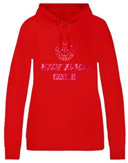 Bidi Badu Omono Lifestyle Sweater Met Capuchon Dames-Rood - XL