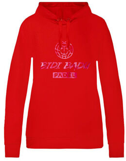 Bidi Badu Omono Lifestyle Sweater Met Capuchon Dames-Rood - XS,S,M,XL