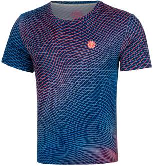 Bidi Badu Out of Control T-shirt Heren-donkerblauw, koraal - XXL