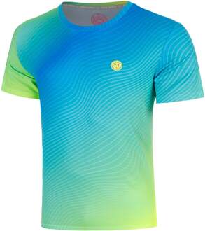 Bidi Badu Out of Control T-shirt Jongens-blauw, neongeel - 152