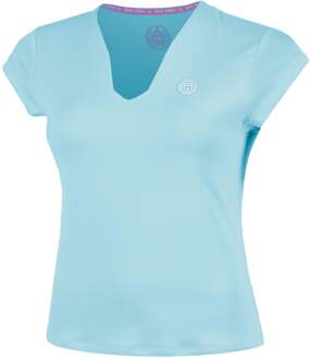 Bidi Badu Out of Control V-Neck T-shirt Dames-lichtblauw - M