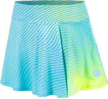 Bidi Badu Out of Control Wavy Rok Dames-lichtblauw, neongeel - M
