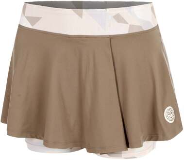 Bidi Badu Paris 2025 Printed Wavy Rok Meisjes-Bruin,Beige - 164