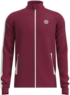 Bidi Badu Protected Leafs Trainingsjack Heren-Wijnrood - S,M,L,XL,XXL