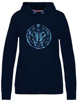 Bidi Badu Sarabi Lifestyle Sweater Met Capuchon Dames-Donkerblauw - XS