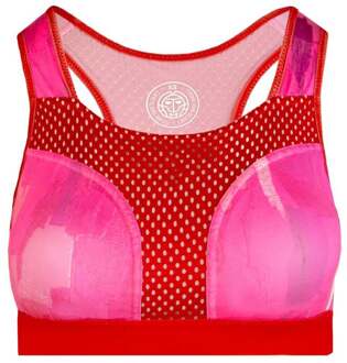 Bidi Badu Singa Tech Sport-bh Dames-Rood,Roze - M