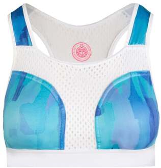 Bidi Badu Singa Tech Sport-bh Dames-Wit,Lichtblauw