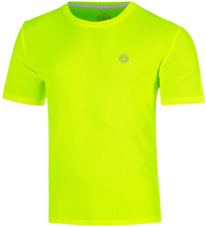 Bidi Badu Solid T-shirt Heren-neongeel - XS,S,M,L,XL,XXL,3XL