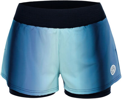 Bidi Badu Spectrum 2In1 Printed Shorts Meisjes-Donkerblauw,Lichtblauw - 164
