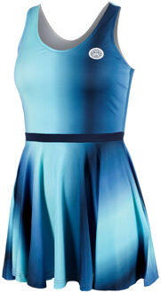 Bidi Badu Spectrum Jurk Dames-Donkerblauw,Lichtblauw - XS