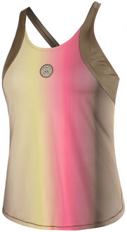Bidi Badu Spectrum Tanktop Dames-Bruin,Geel - XS,S,M,XL
