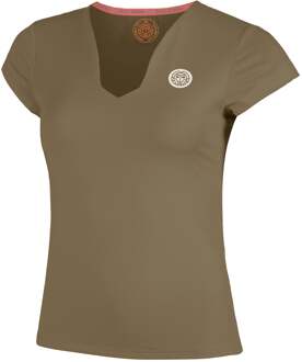 Bidi Badu Spectrum V-Neck T-shirt Dames-Bruin - XS,S,M,L,XL