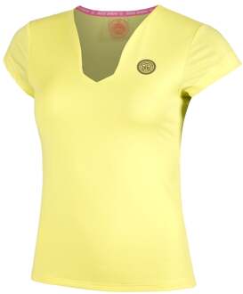 Bidi Badu Spectrum V-Neck T-shirt Dames-Geel - XS