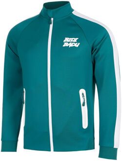Bidi Badu Spike Crew Trainingsjack Heren-Donkergroen - L