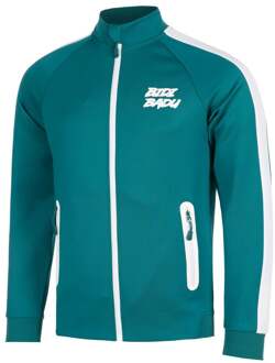Bidi Badu Spike Crew Trainingsjack Heren-Donkergroen - M
