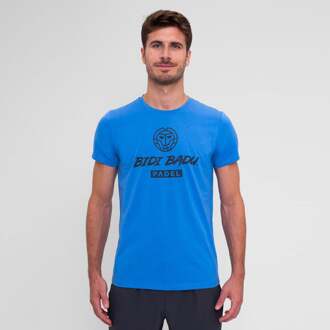 Bidi Badu Spike Logo Chill T-shirt Heren-Blauw - XS,S,M