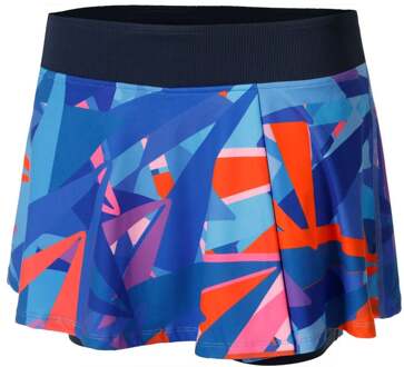 Bidi Badu Spike Printed Wavy Rok Dames-Donkerblauw,Blauw - XS,S,M