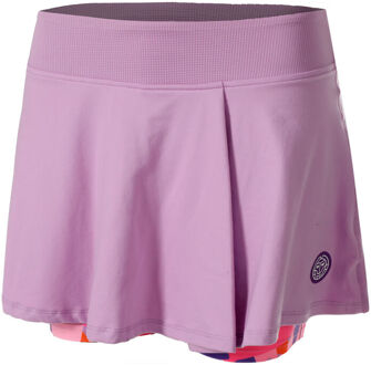 Bidi Badu Spike Printed Wavy Rok Dames-Paars - XS,L