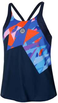 Bidi Badu Spike Tanktop Dames-Donkerblauw,Veelkleurig