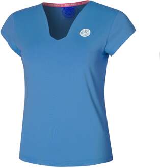 Bidi Badu Spike V-Neck T-shirt Dames-Blauw - XS,S,M,L,XL