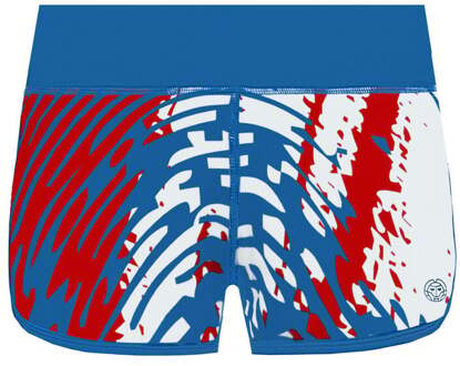 Bidi Badu Sua Tech 2in1 Shorts Dames-Blauw,Wit - XL