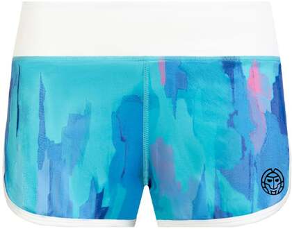 Bidi Badu Sua Tech 2in1 Shorts Dames-Wit,Lichtblauw - XS,S,XL