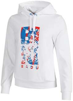 Bidi Badu Tendai Lifestyle Sweater Met Capuchon Dames-Blauw,Wit