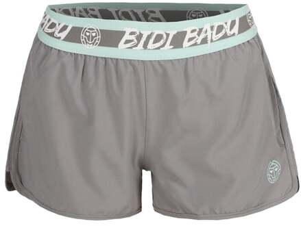 Bidi Badu Tiida Tech 2 In 1 Shorts Short Voor Tennisballen Dames-Grijs,Mint - XL