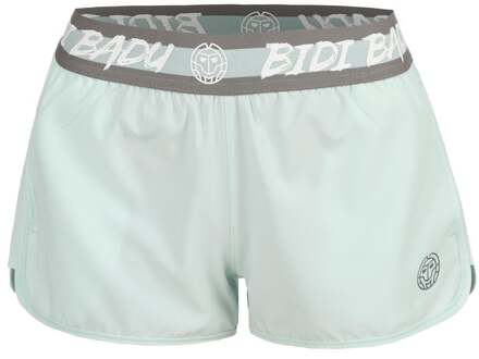 Bidi Badu Tiida Tech 2 In 1 Shorts Short Voor Tennisballen Dames-Mint,Grijs - L,XL