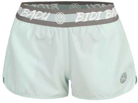 Bidi Badu Tiida Tech 2 In 1 Shorts Short Voor Tennisballen Dames-Mint,Grijs - XL