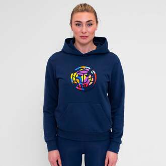 Bidi Badu Twiggy Chill Sweater Met Capuchon Dames-Donkerblauw,Veelkleurig