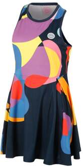 Bidi Badu Twiggy Jurk Dames-Donkerblauw,Veelkleurig - S