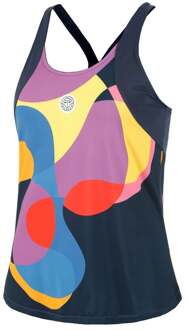 Bidi Badu Twiggy Tanktop Meisjes-Donkerblauw,Veelkleurig - 164