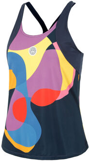 Bidi Badu Twiggy Tanktop Meisjes-Donkerblauw,Veelkleurig - 164