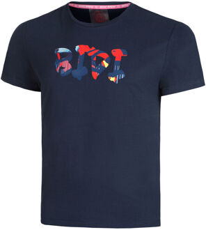 Bidi Badu Wild Arts Chill T-shirt Heren donkerblauw - S,XXL