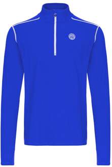 Bidi Badu Zac Tech Half Zip Longsleeve Heren blauw - S